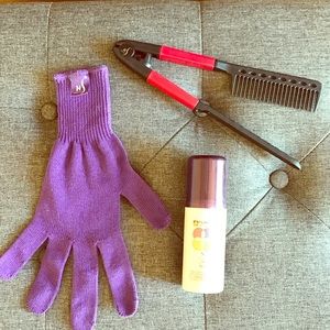 Bundle DEAL- glove for your curler, color stylist